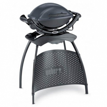  Электрический гриль Weber Q 1400 с подставкой – фотография 1