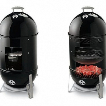 Угольный гриль  Weber Smokey Mountain Cooker – фотография 2