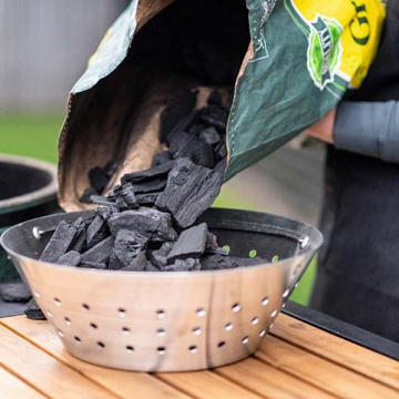  Стальная чаша для угля для гриля Big Green Egg XL – фотография 6