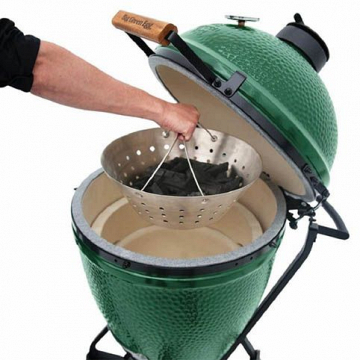  Стальная чаша для угля для гриля Big Green Egg XL – фотография 5