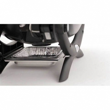 Газовый гриль  Weber Q 1200 Black Line c подставкой – фотография 4