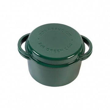  Жаровня чугунная круглая Big Green Egg 4.0л – фотография 1